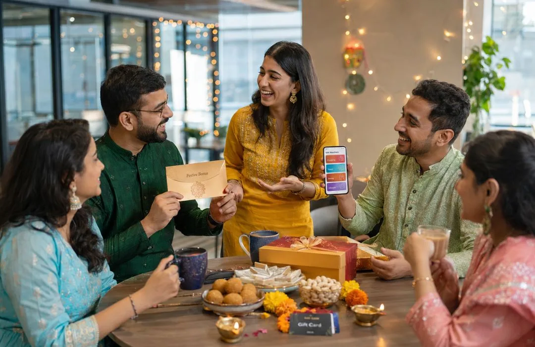 Diwali Bonus vs Gift Voucher: What Employees Prefer in 2026