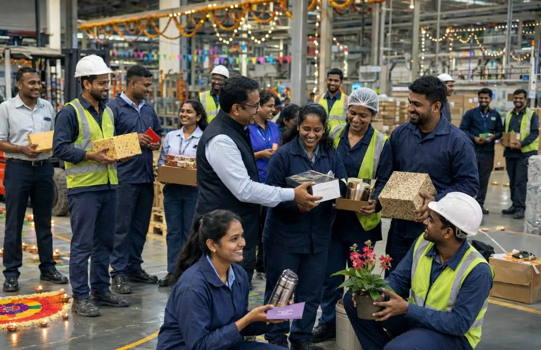 12 Diwali Gifts for Factory Employees in India 2026